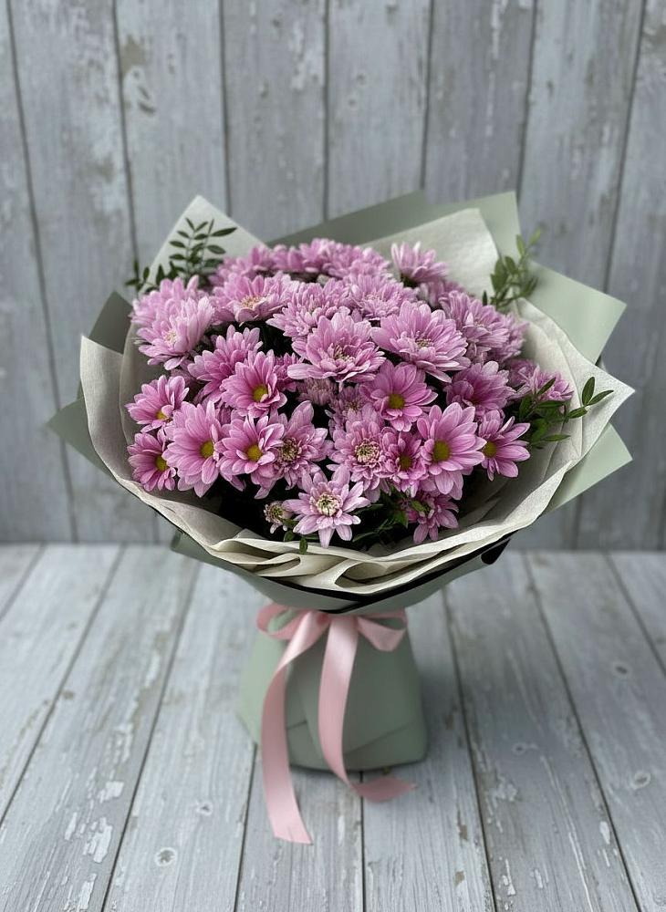 Букет цветов из: Хризантемы в Веселёво