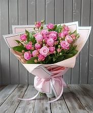 Букет Розовый кустик в Веселёво