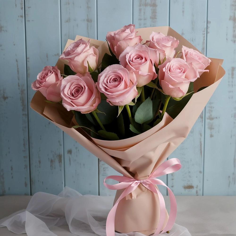 Букет цветов из: Розы в Веселёво