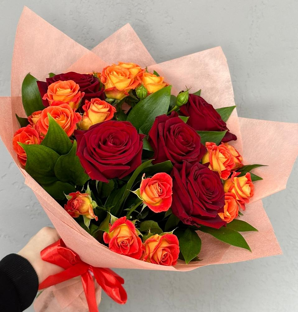 Букет Любовь и восторг в Веселёво