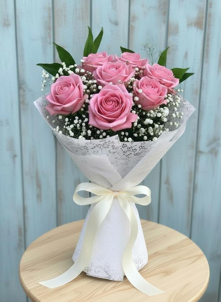 Букет цветов из: Розы в Веселёво