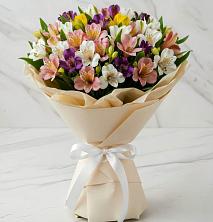 Букет цветов из:  Альстромерии в Веселёво