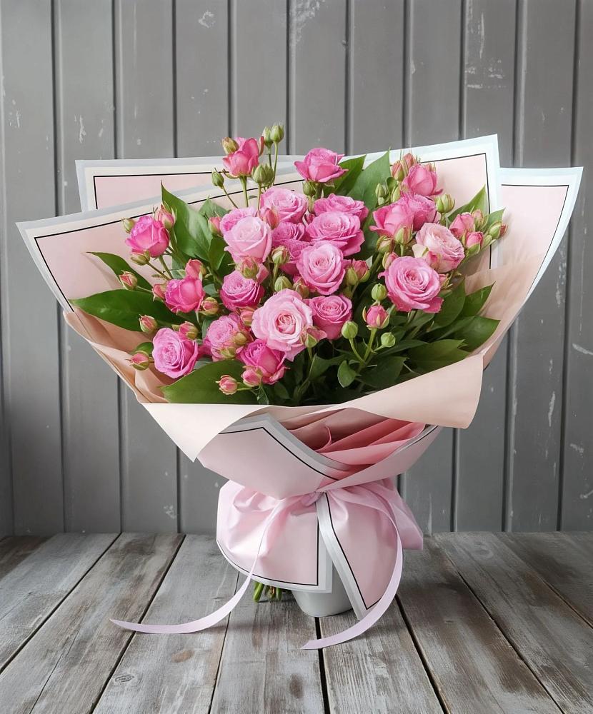Букет Розовый кустик в Веселёво