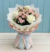 Букет цветов из:  Розы в Веселёво