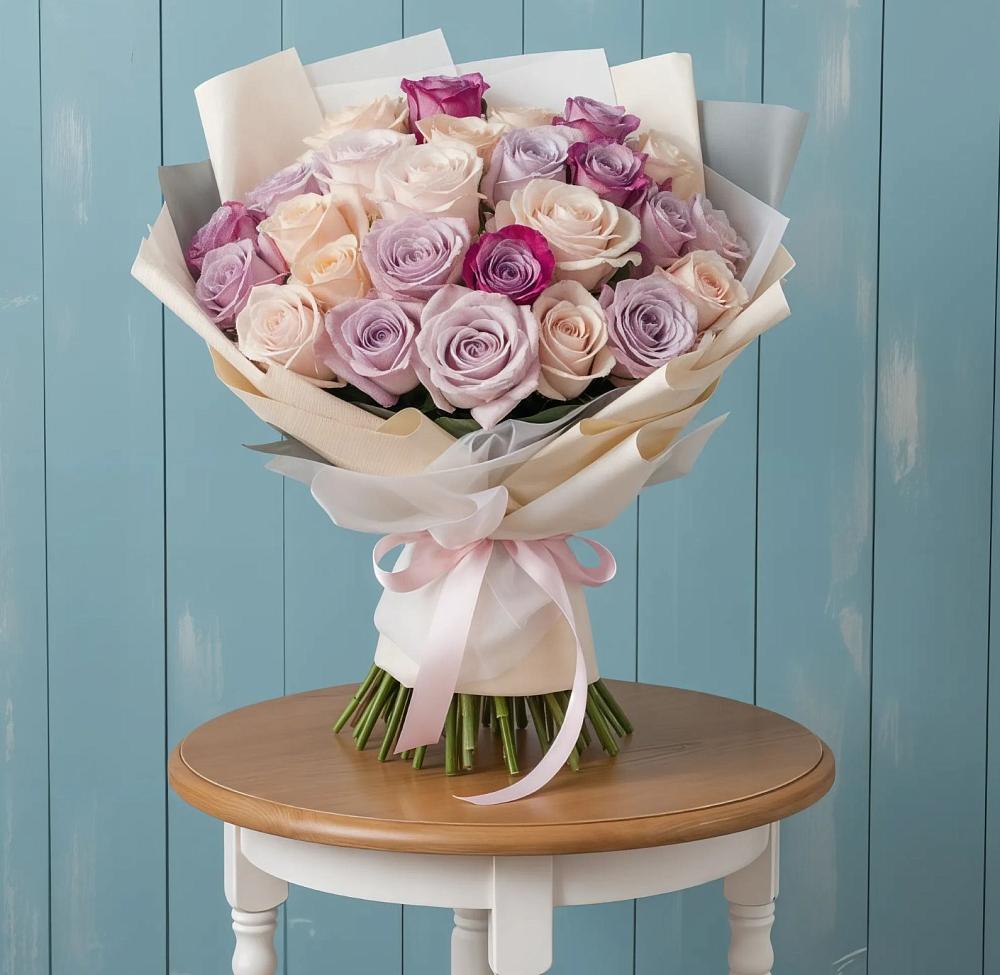 Букет цветов из: Розы в Веселёво