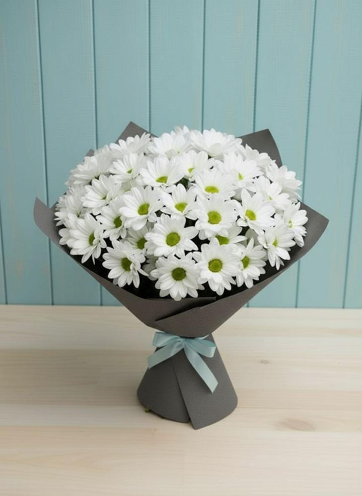 Букет цветов из: Хризантемы в Веселёво