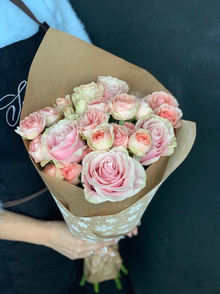 Букет цветов из: Хризантемы и Розы в Веселёво