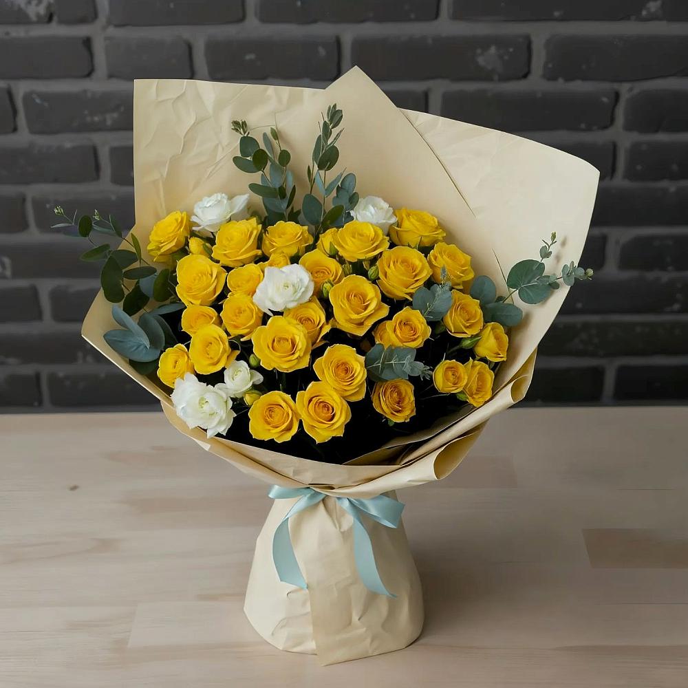 Букет цветов из: Розы в Веселёво