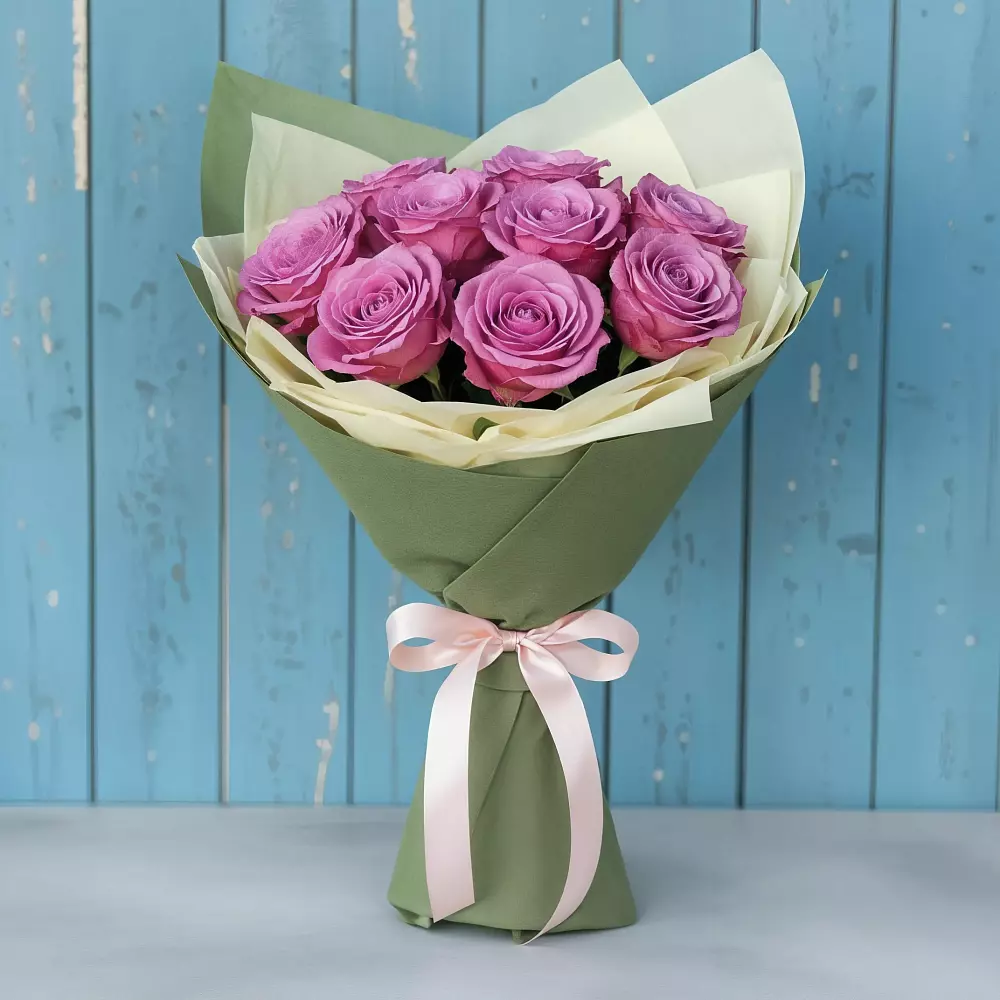 Букет Розы Фёрст Леди в Веселёво