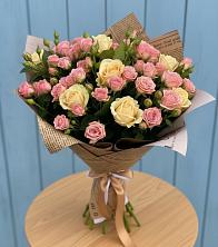 Букет цветов из:  Розы в Веселёво