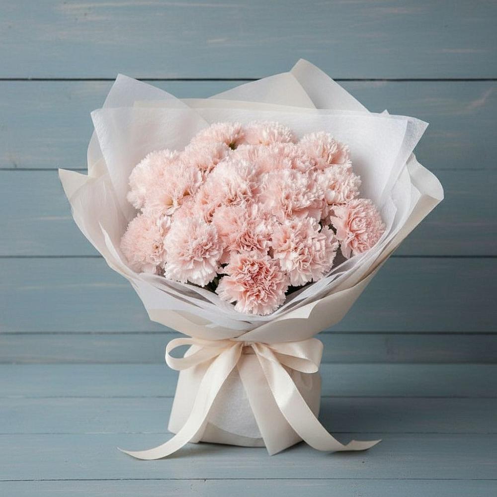 Букет цветов из: Гвоздики в Веселёво