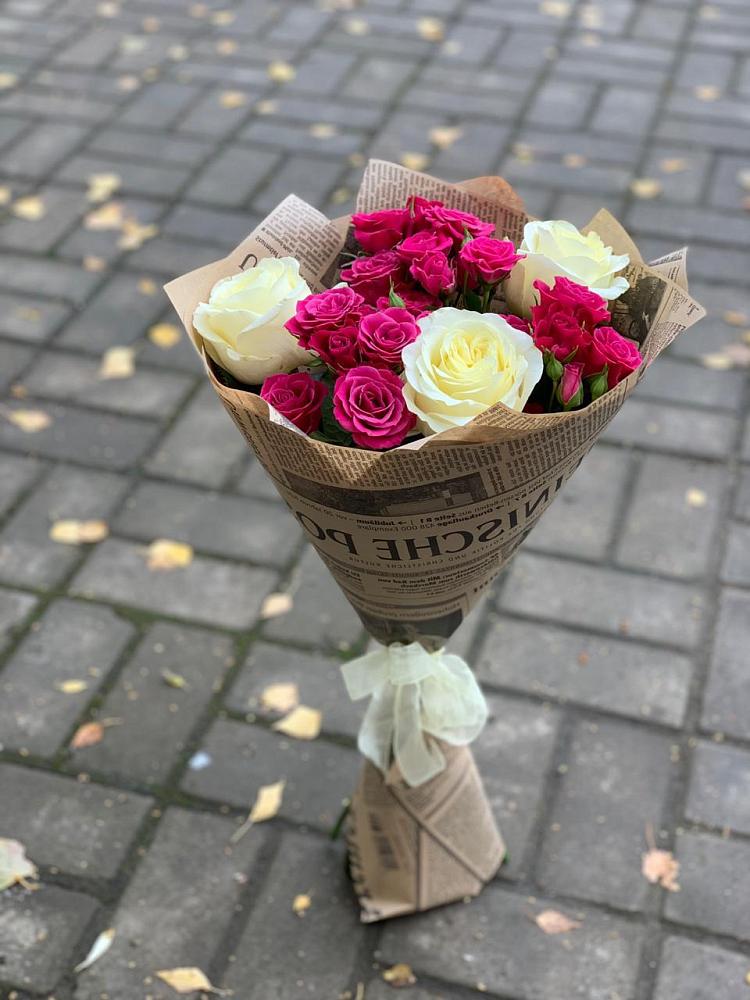 Букет цветов из: Розы в Веселёво