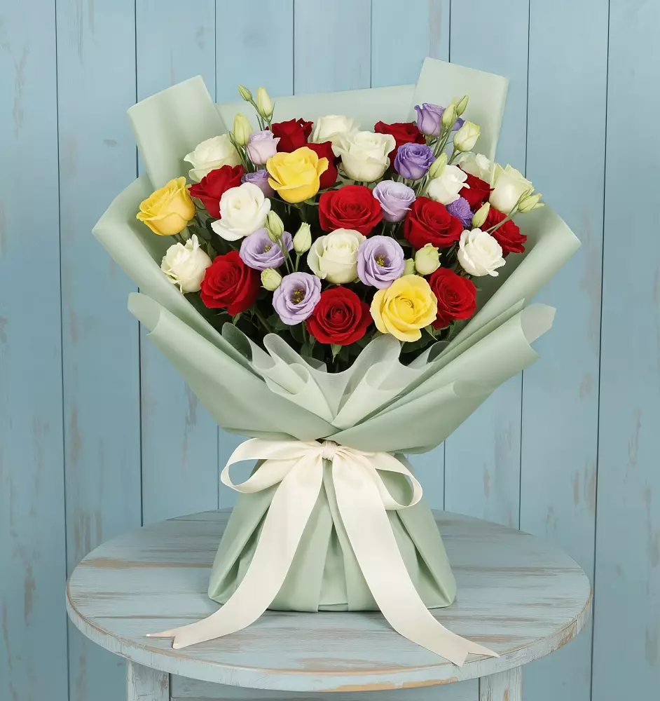 Букет цветов из: Розы в Веселёво