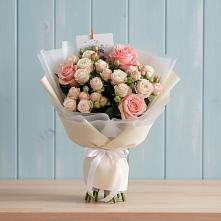 Букет цветов из:  Розы в Веселёво