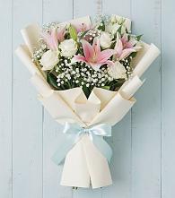 Букет цветов из:  Лилии в Веселёво