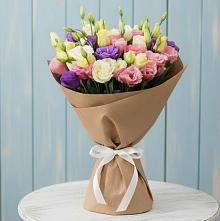 Букет цветов из:  Лизиантусы в Веселёво