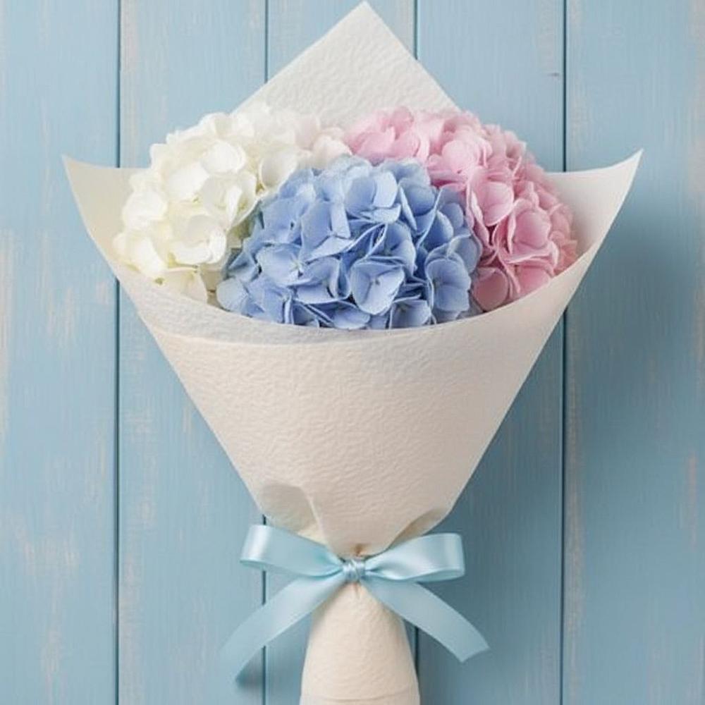 Букет цветов из: Гортензия в Веселёво